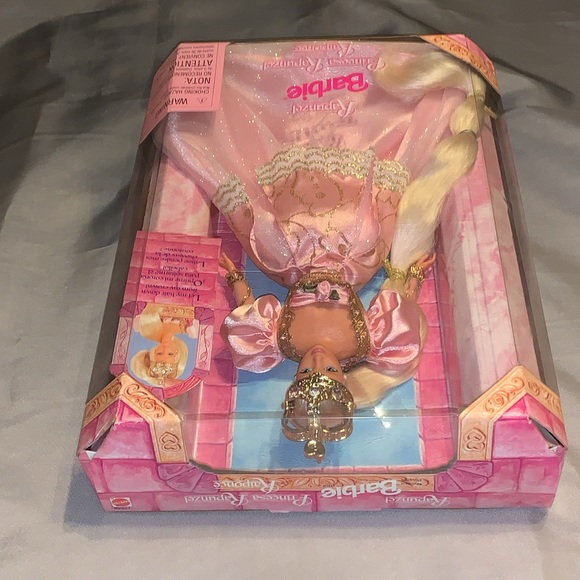 Vintage 1997 Rapunzel Barbie doll new unopenedsealed in box - Picture 5 of 13